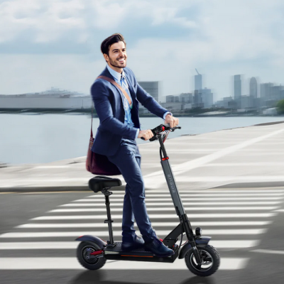 ENGWE Y6  E-Scooter  600 W, com assento.  Autonomia de  70 km