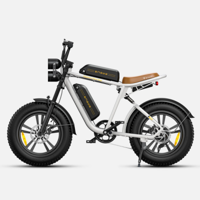ENGWE M20  750W.  75 km + 75 km Alcance. Velocidade máxima 25 km/h. Suspensão dupla.  E-bike de longo alcance.