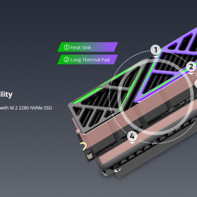 Dissipador NVMe Hiksemi MH1