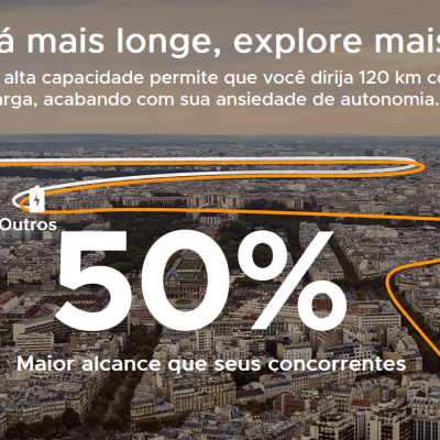 Bicicleta elétrica ENGWE EP-2 Boost, Sensor de torque, Alcance 120 km. Velocidade Máxima 25 km/h. Suspensão Frontal.