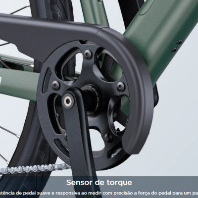 Bicicleta elétrica urbana ENGWE MAPFOUR N1 AIR/ST - fibra de carbono ultraleve de 250 W com longo alcance de 100 km.