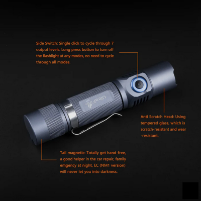 Lanterna Pro UltraFire EC1   1500 Lumens  100% original Lanterna Pro UltraFire EC1   1500 Lumens  100% original