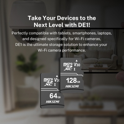 CARTÃO DE MEMÓRIA MICRO SD HIKSEMI HS-TF-DE1 64G