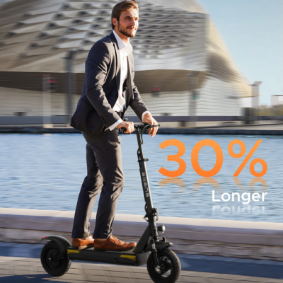 ENGWE S6. Potência  500W,  Autonomia 35 km. Velocidade máxima 25 km/h E-Scooter