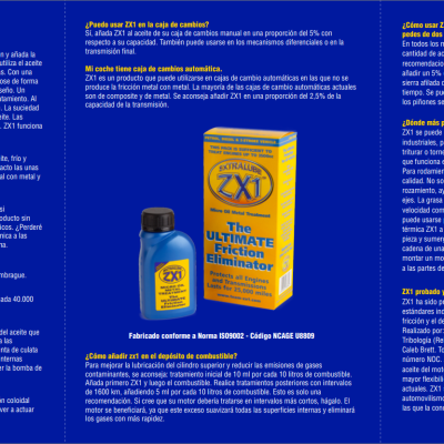 Massa consistente ZX1  500g