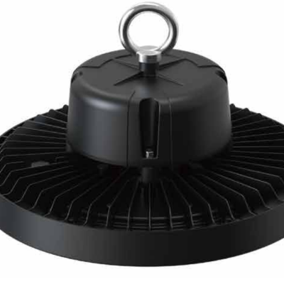 Campânula UFO led 200W com sensor deteção de movimento por micro-ondas. 5 Anos de garantia.