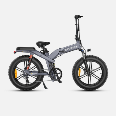 ENGWE  X20  750W.  Velocidade máxima 25 km/h.  E-bike dobrável com suspensão tripla.