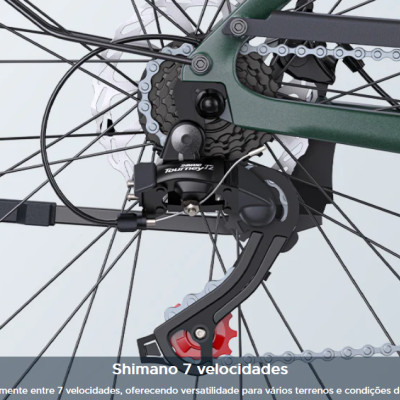 Bicicleta elétrica urbana ENGWE MAPFOUR N1 AIR/ST - fibra de carbono ultraleve de 250 W com longo alcance de 100 km.