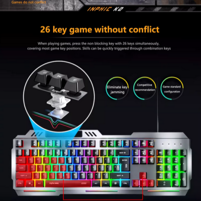 Teclado Gaming Inphic K2