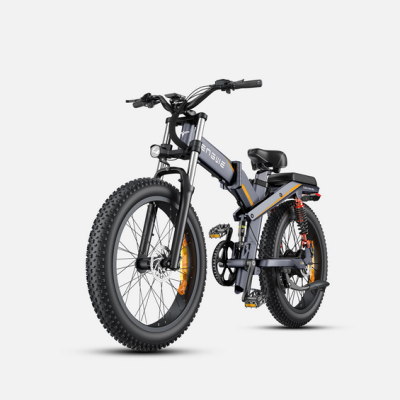 ENGWE  X24  1000W.  Velocidade máxima 25 km/h.  E-bike dobrável com suspensão tripla.