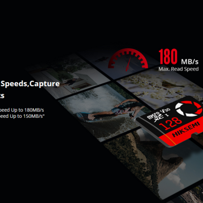Cartão de memória HIKSEMI micro SD V30 XC I HS-TF-E3 256Gb