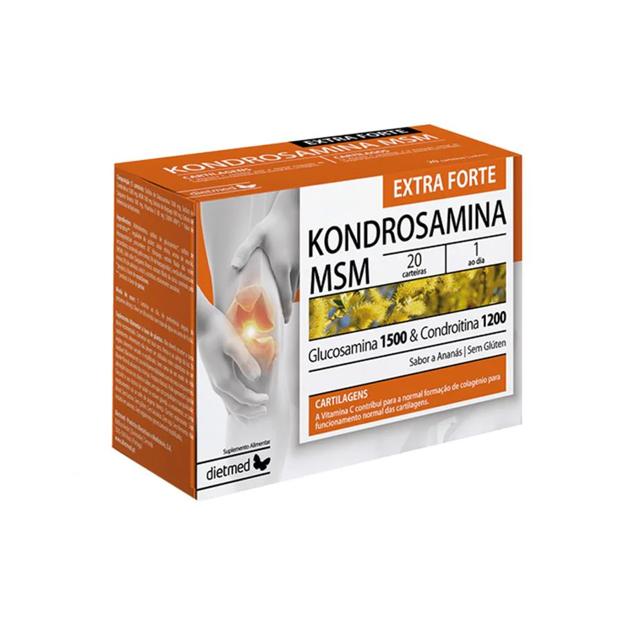 Dietmed Kondrosamina MSM Extra Forte 20 saquetas Dietmed Kondrosamina MSM Extra Forte 20 saquetas