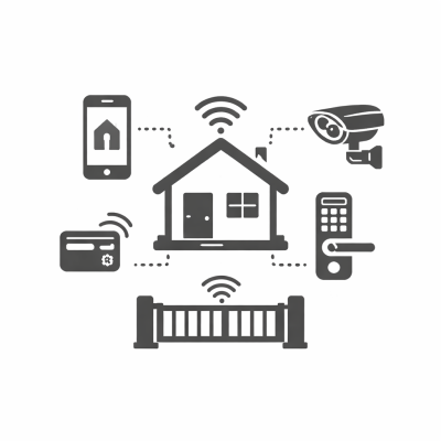 Controlo de acessos e domótica