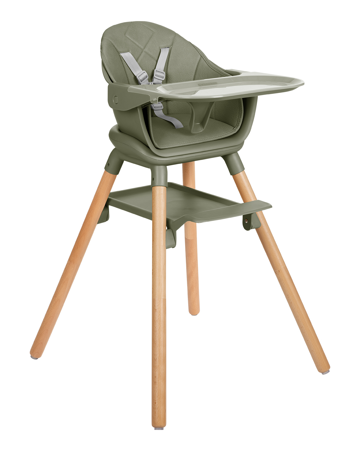 KIKKA BOO WOODY Cadeira da Papa Verde