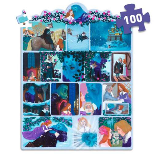 DJECO Puzzle 100 Pçs A Bela e o Monstro