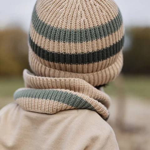 LITTLE DUTCH Cachecol Malha Taupe
