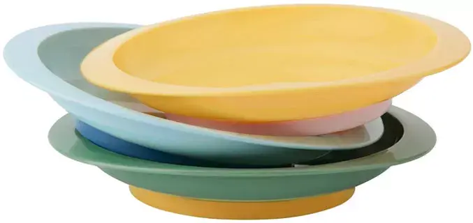 Badabulle 3 Pratos Antiderrapantes