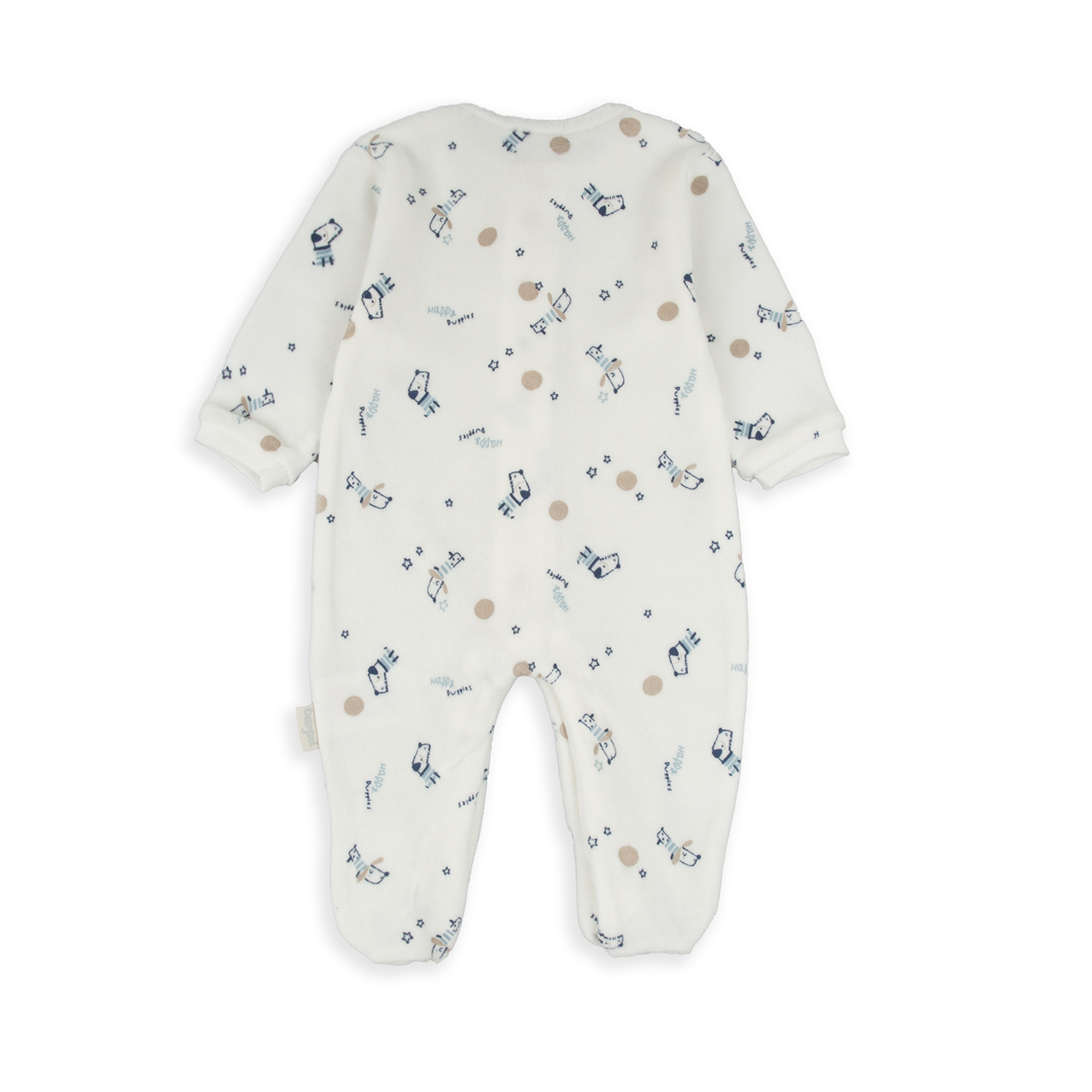 BABYBOL Babygrow Veludo Happy Pupples