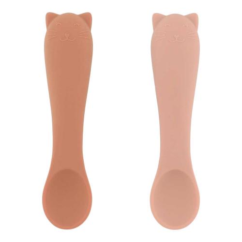 TRIXIE Pack 2 Colheres Aprendizagem Mrs. Cat