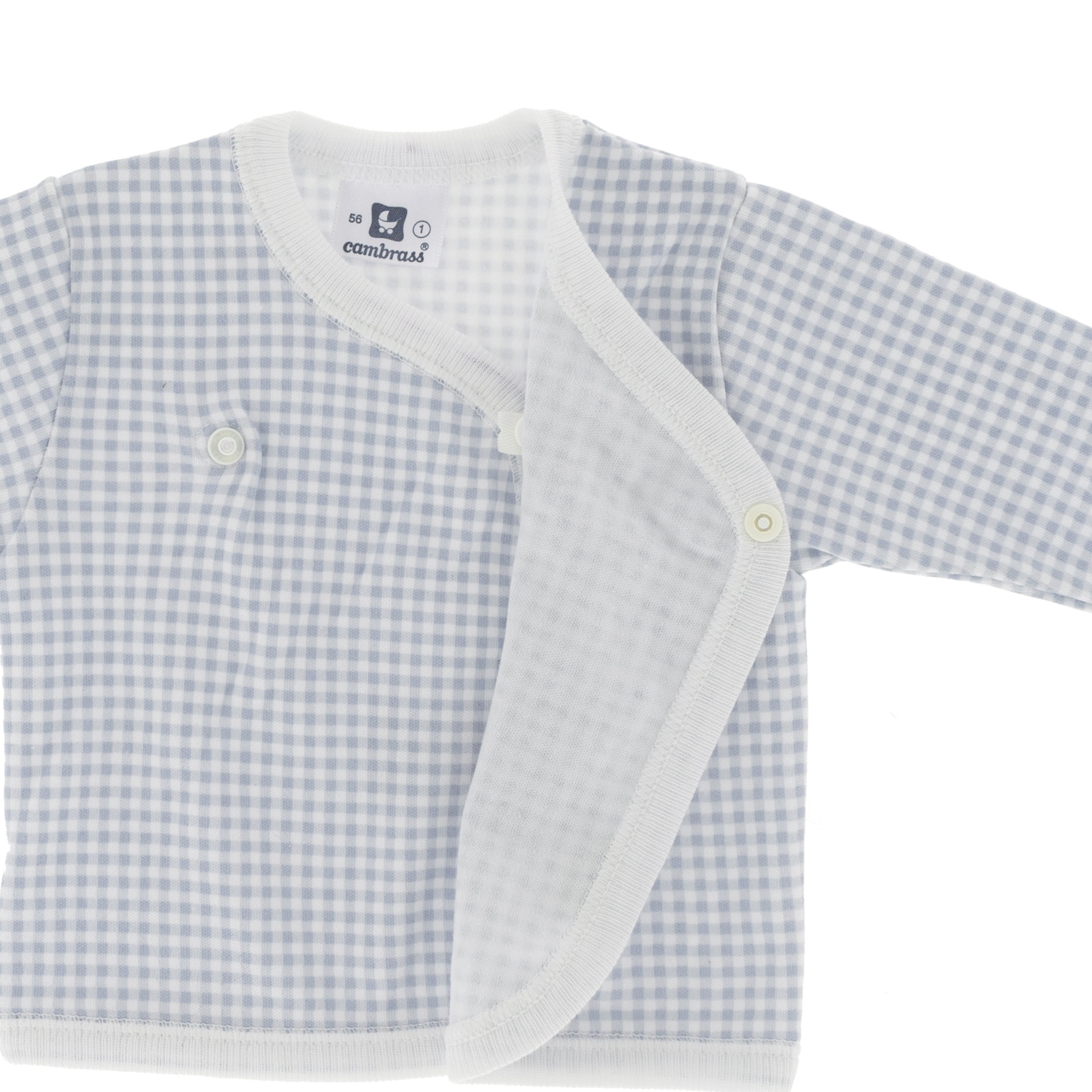 Conjunto 2 Peças Primeira Roupa Azul Celeste Cambrass