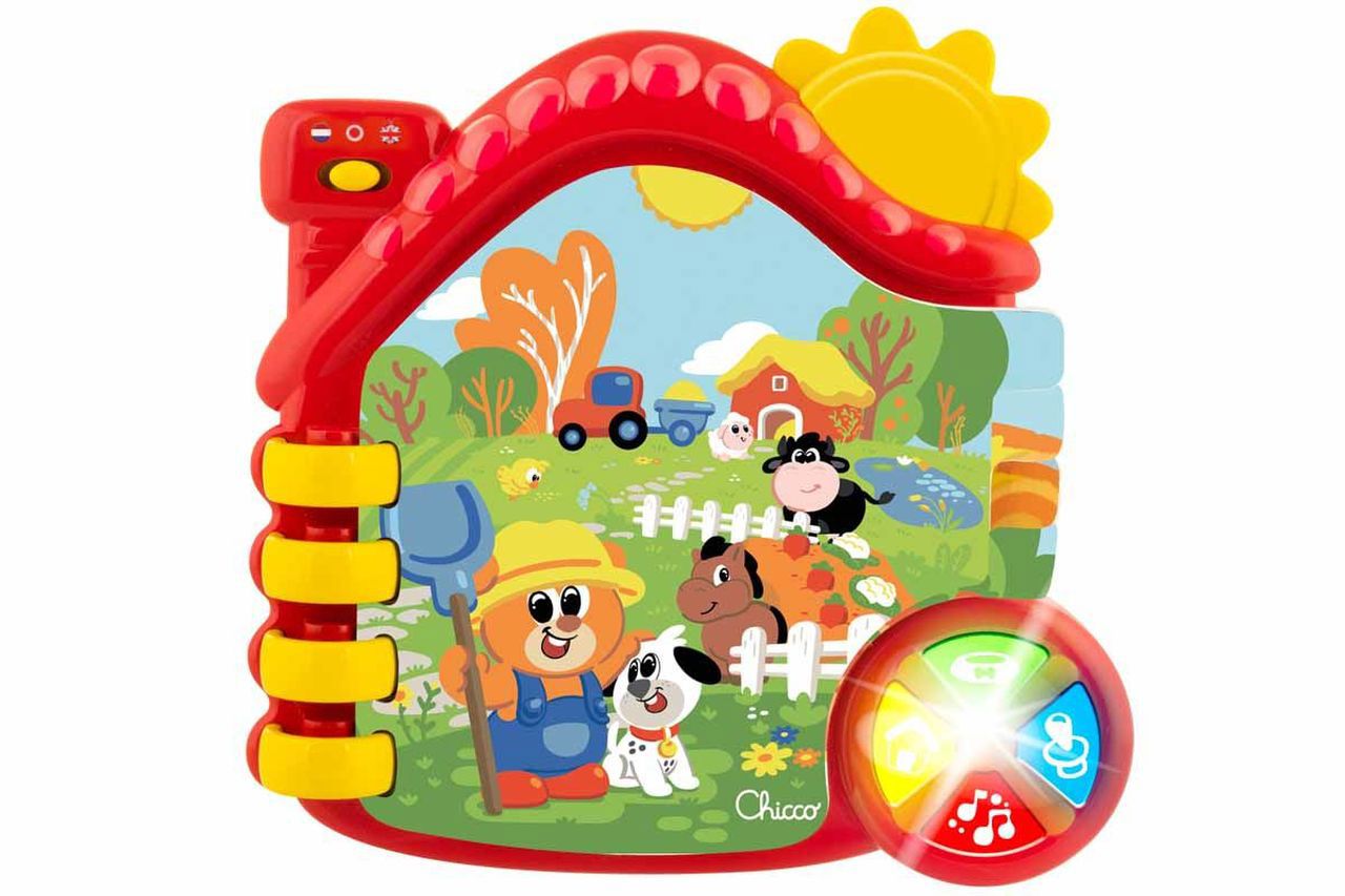 Livro da quinta bilingue Chicco 6m+