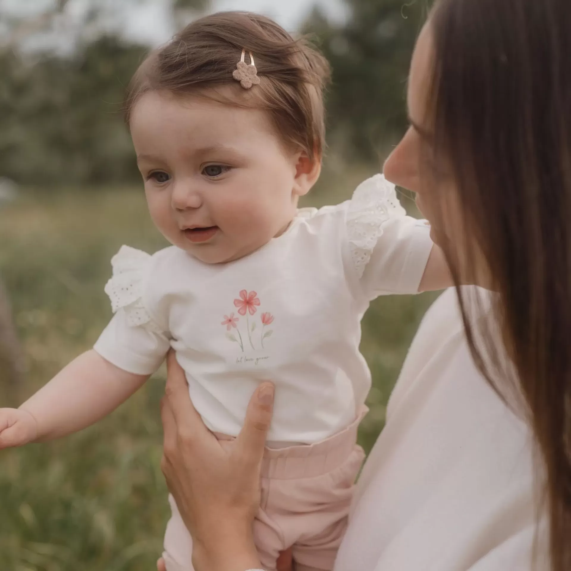 LITTLE DUTCH T-Shirt Estampa Flores