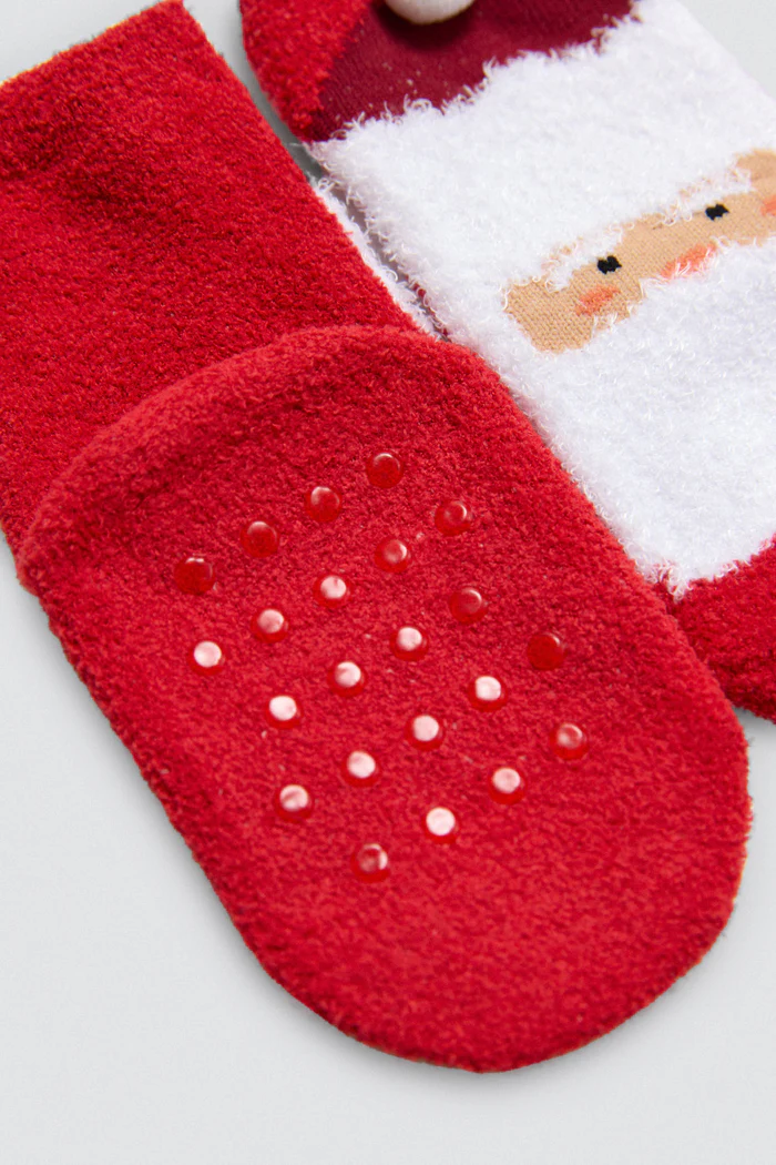 YSABEL MORA Meias Anti Derrapantes Natal