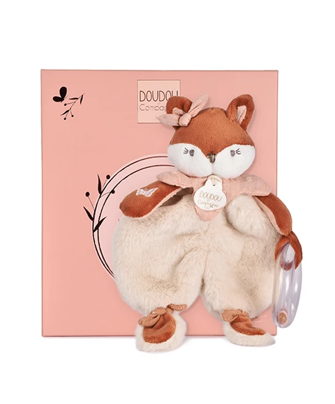 DOUDOU ET COMPAGNIE Doudou Mina c/ Chocalho 18 cm