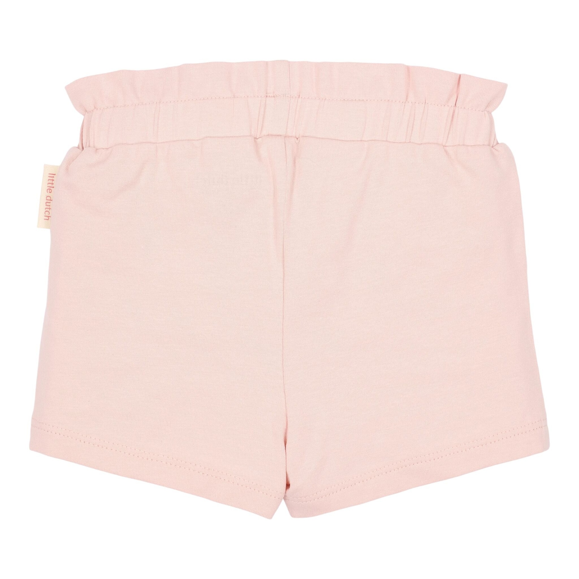 LITTLE DUTCH Calções Algodão Rosa