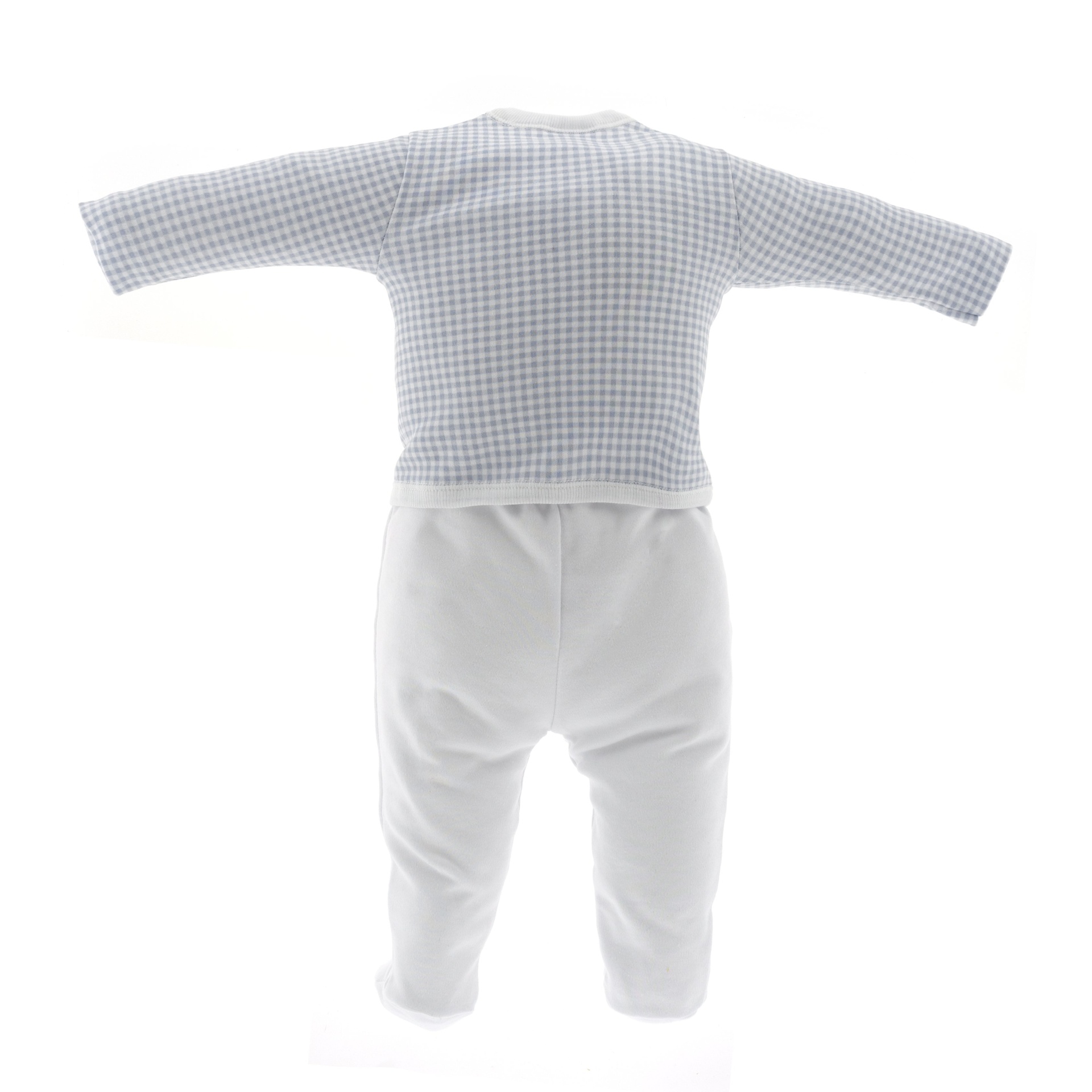 Conjunto 2 Peças Primeira Roupa Azul Celeste Cambrass