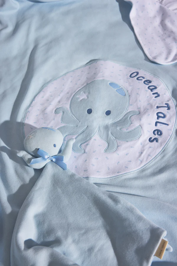 YSABEL MORA Conj. Manta e Doudou Ocean Tales