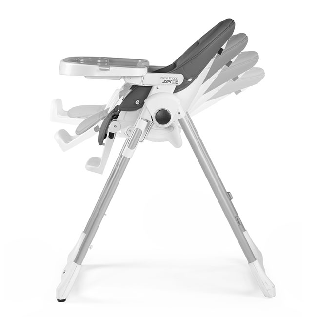 Cadeira alimentação Primma Pappa Eco-Leather Preto PegPerego