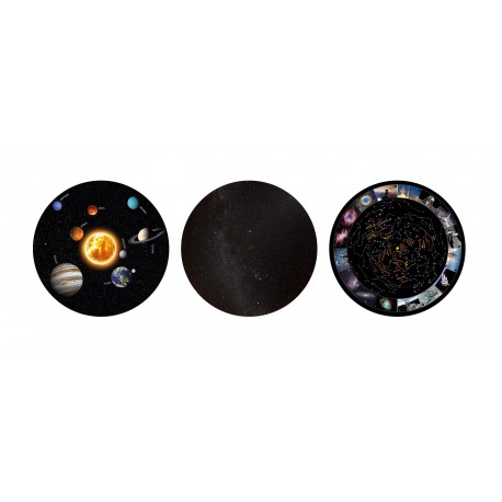 Planetário HD c/ 3 discos espaciais Buki