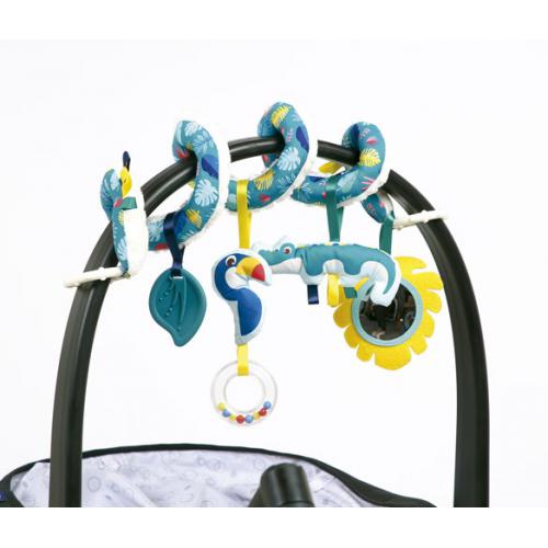 Espiral de Atividades Sensoriais - Crocodilo