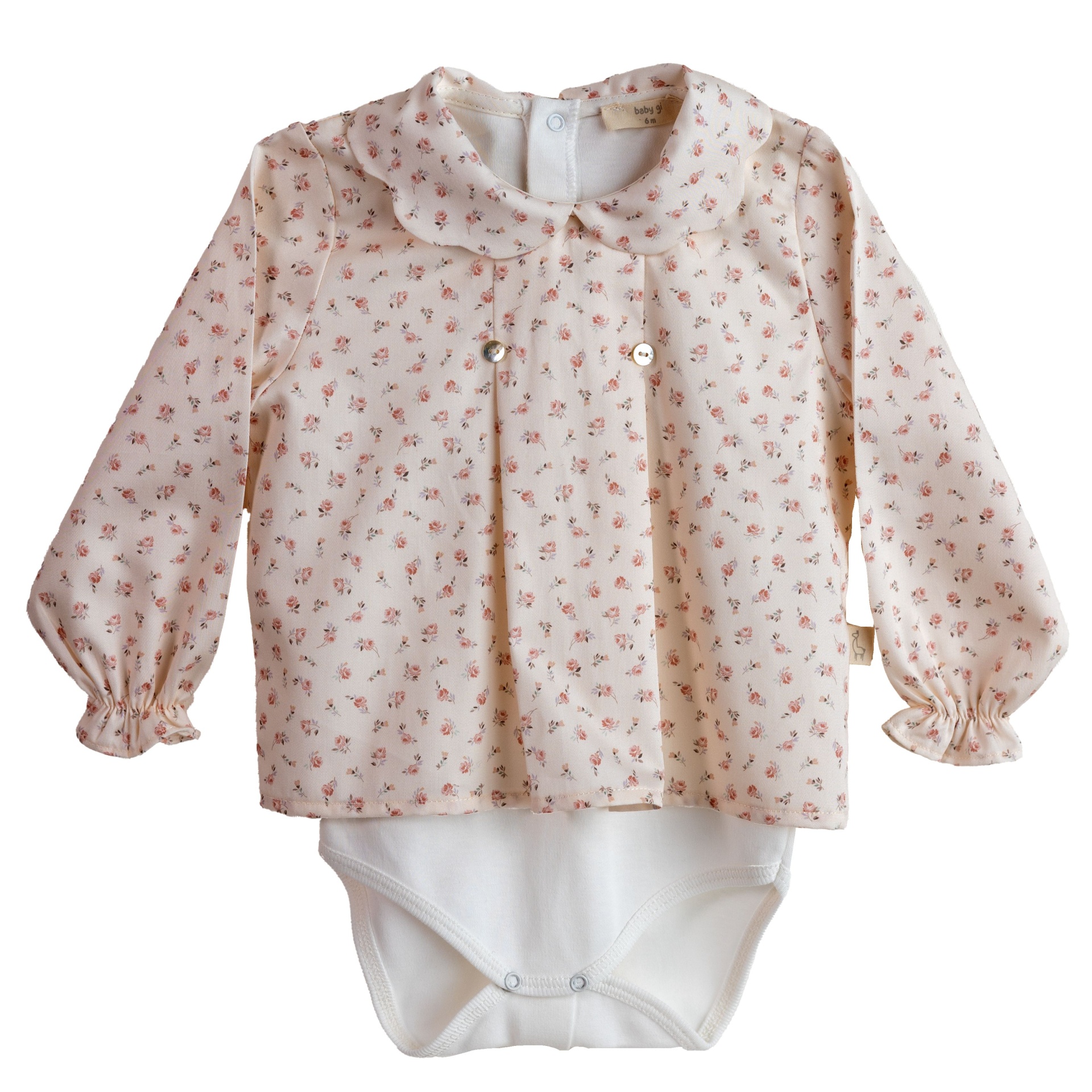 Blusa Floral Baby Gi