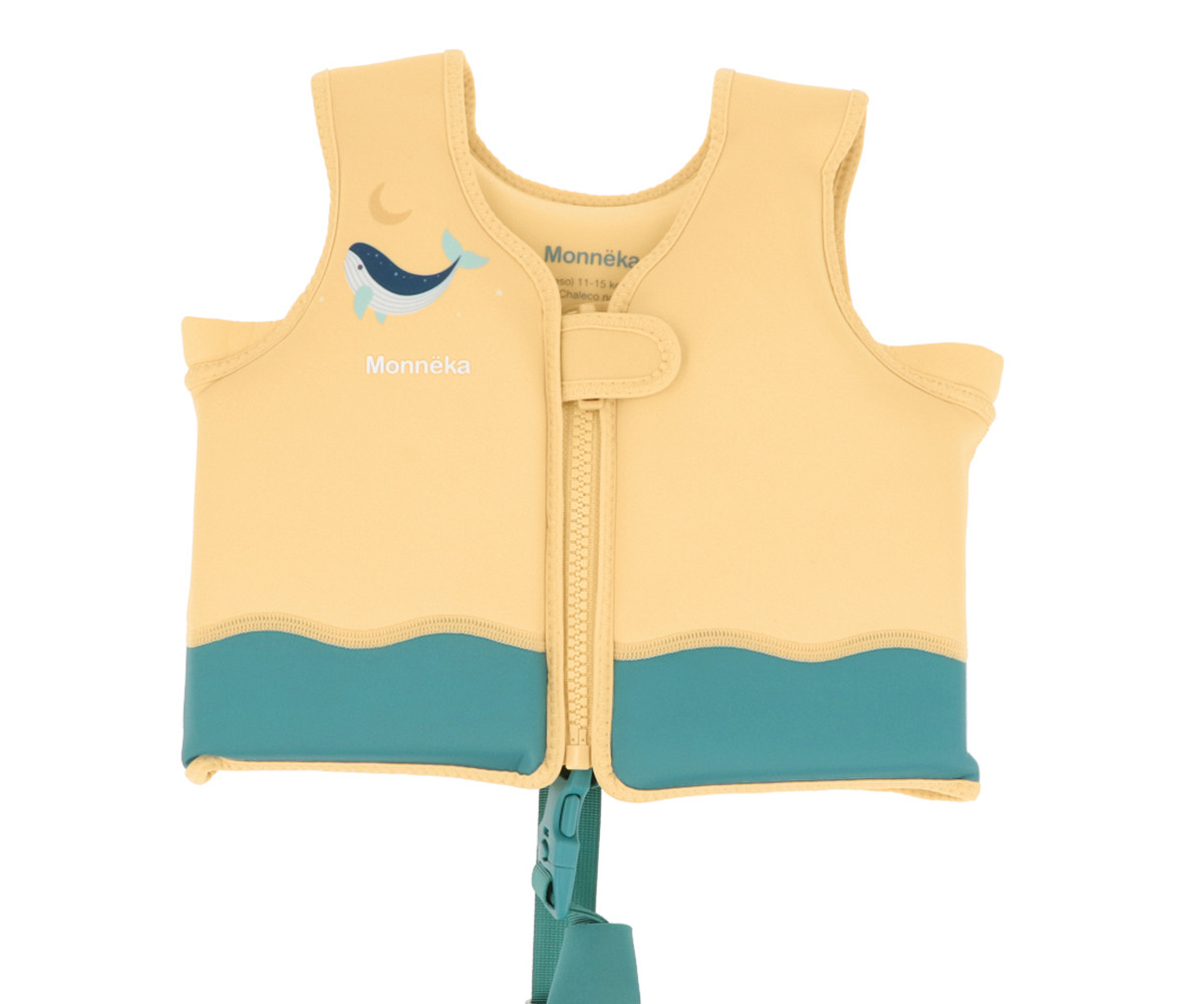 MONNEKA Colete Flutuador Whale Teal