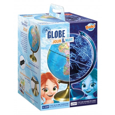 BUKI Globo Dia/Noite c/ Luz LED