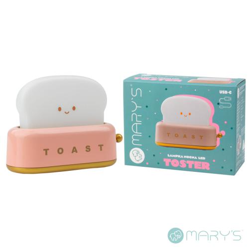MARY´S Luz de Presença LED Torradeira Rosa