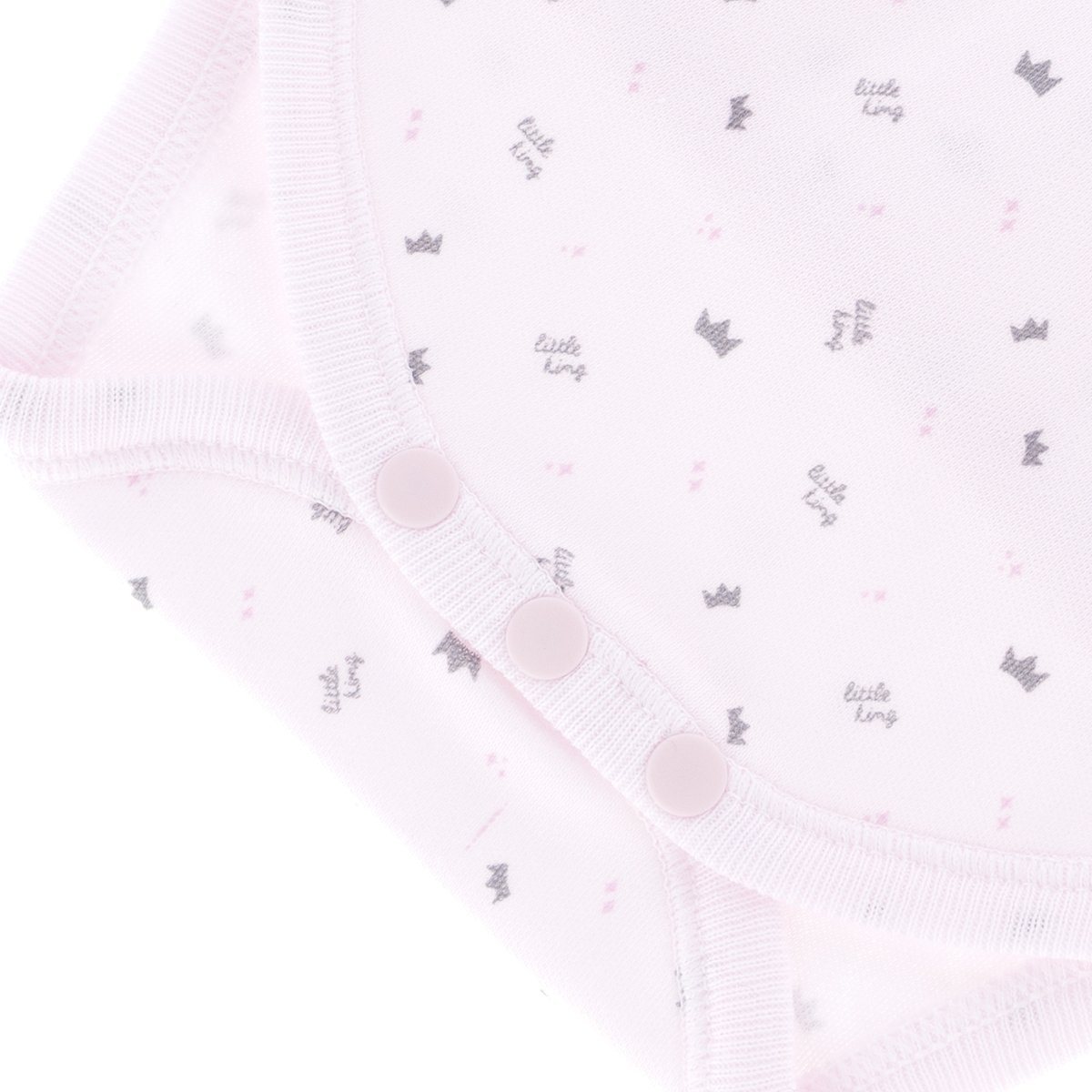 Body Manga Comprida Croise Rosa Cambrass