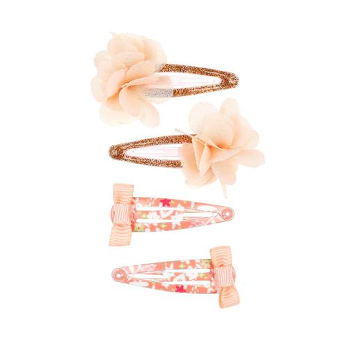 SOUZA Ganchos Cabelo Rosa c/ Glitter Aiva