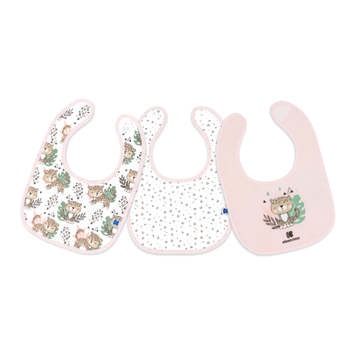 KIKKA BOO Pack 3 Babetes Savana Rosa