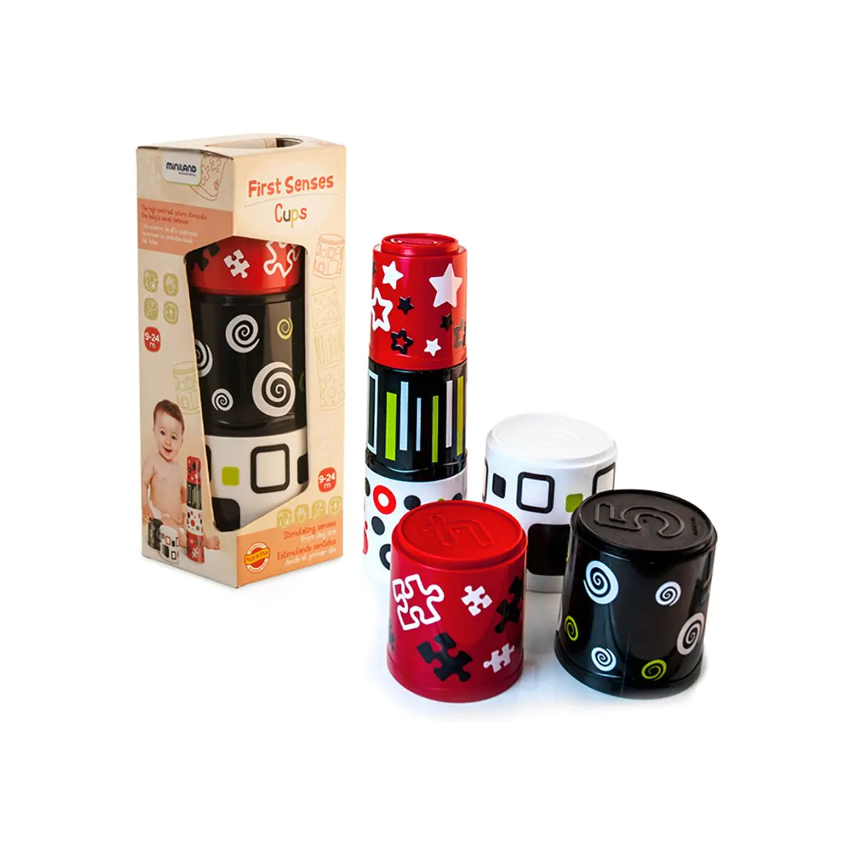 MINILAND Primeiros Sentidos: Copos