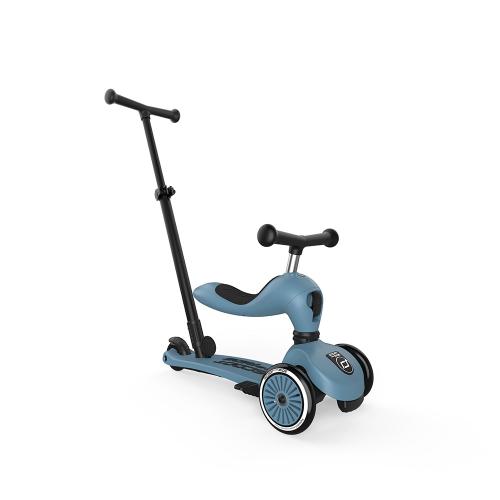 SCOOT & RIDE Trotinete HIGHWAYKICK 1 PUSH AND GO AZUL