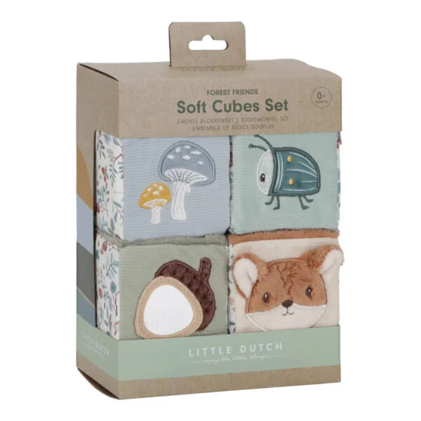 LITTLE DUTCH Cubos Macios Atividades - Set 4