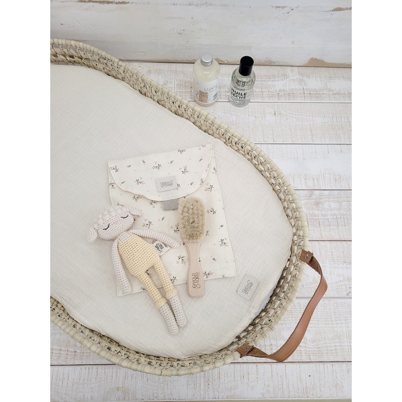 Toalha para Trocador Marfim 72x44cm