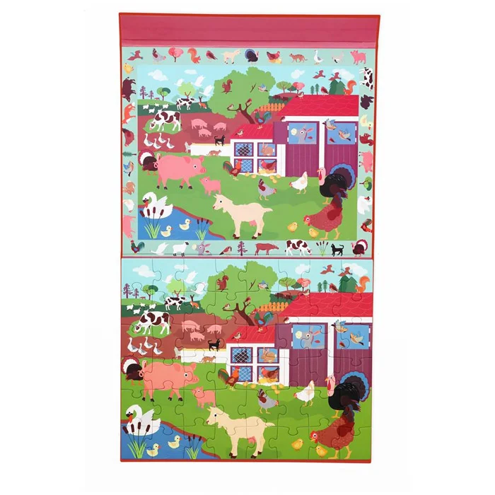 SCRATCH Puzzle 48 Pçs Magnético e Jogo: A Quinta