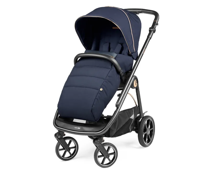 TRIO Carrinho + Alcofa + Cadeira Auto Blue Shine PegPerego - ARTIGO EXPOSIÇÃO