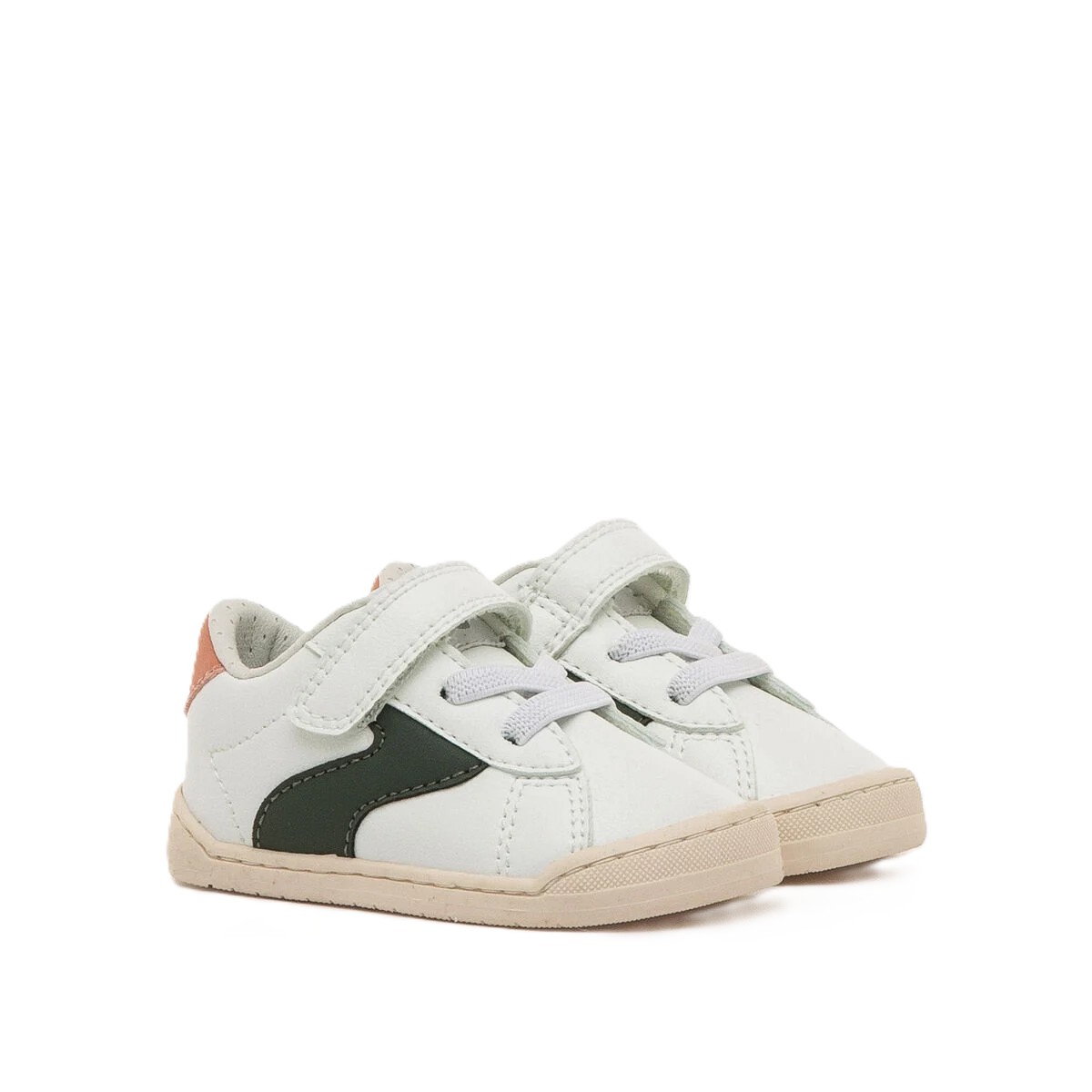 MTNG Sapatilhas Barefoot Branco c/ Verde