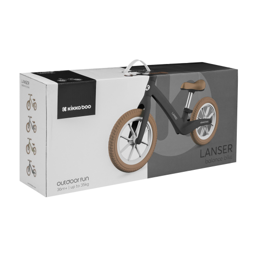 KIKKABOO Bicicleta de Equilíbrio Lanser Preto