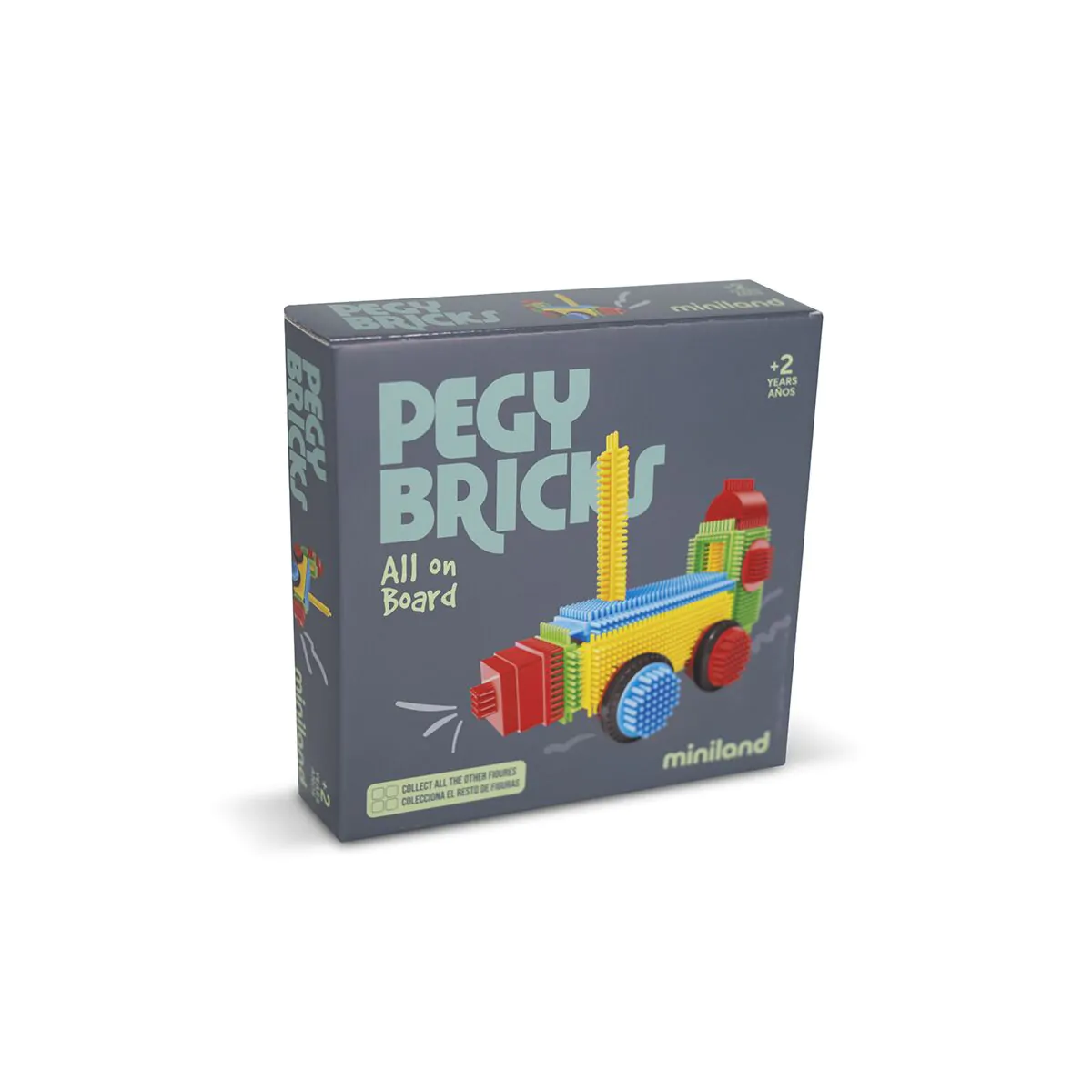 MINILAND Pegy Bricks: All on Board